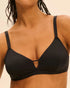Triangel-Bikini-BH mit Bügeln Schwarz SELECT SIMONE PÉRÈLE